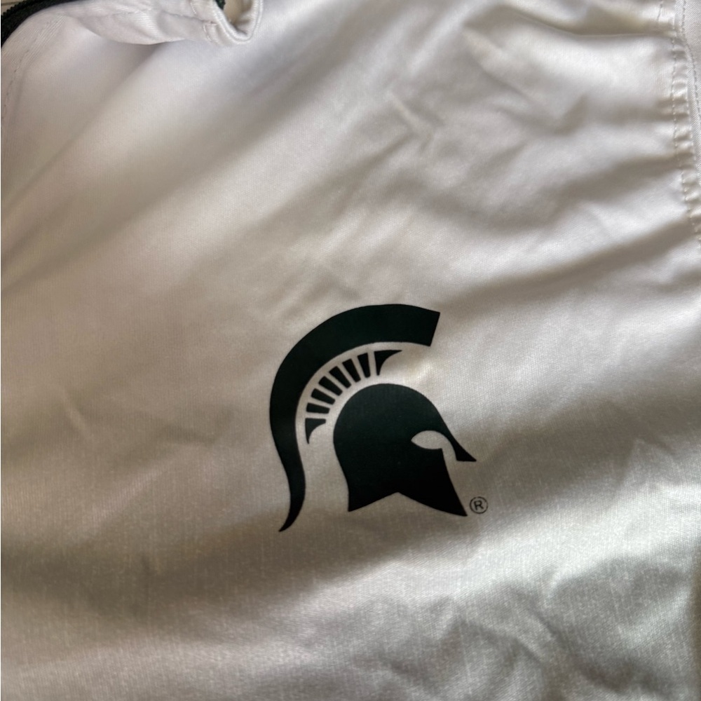 Michigan State University Long Sleeve Quarter Zip - Picture 2 of 3